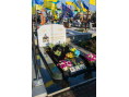 Пам'ятник військовому ЗСУ  з мармуру 00348