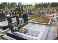 Пам`ятник з чорного граніту 00752