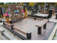 Пам'ятник з коричневого граніту 00809