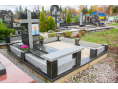 Пам`ятник з хрестом в європейському стилі 00096
