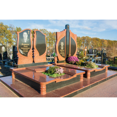 Памятник семейный элитный из гранита