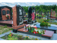 Памятник с красного гранита 00200